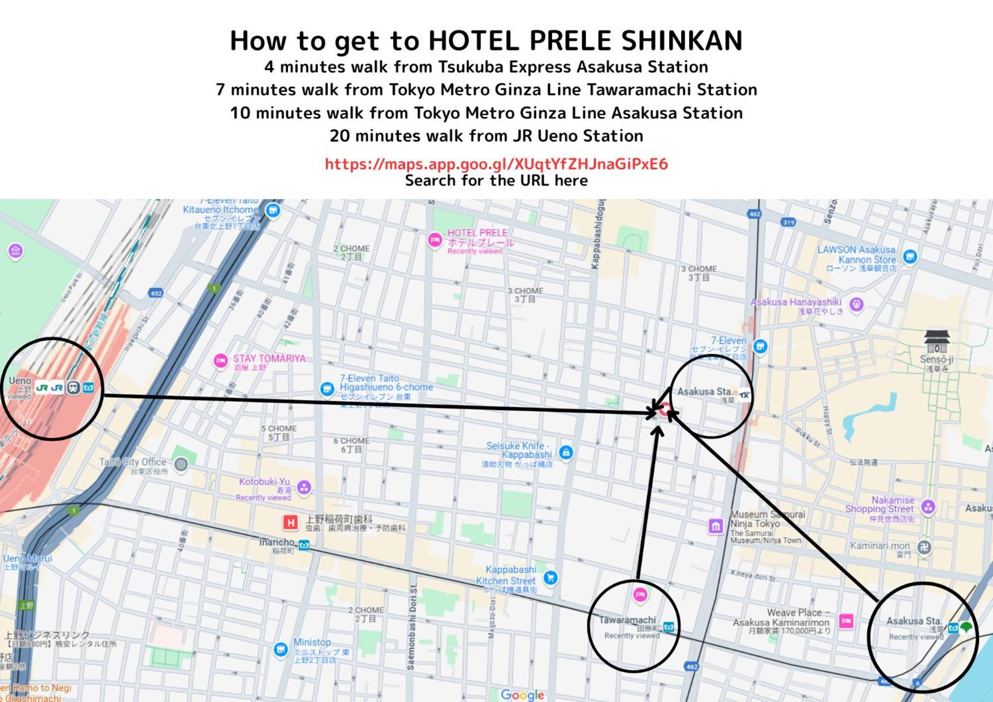 Hotel Prele Tokyo Eksteriør bilde